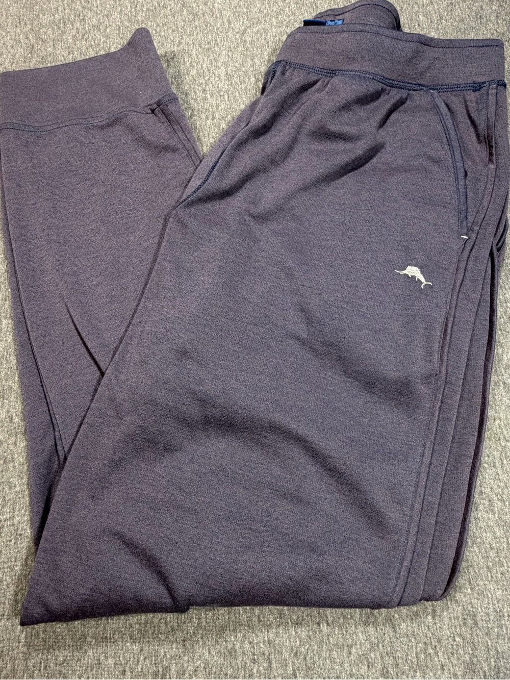 Tommy Bahama Men’s Large Navy Blue Lounge Jogger Pants Style ZTB97769